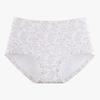 Plus Size Ladies Spring and Summer Floral Print Soft Breathable Comfortable Waist Triangle Briefs