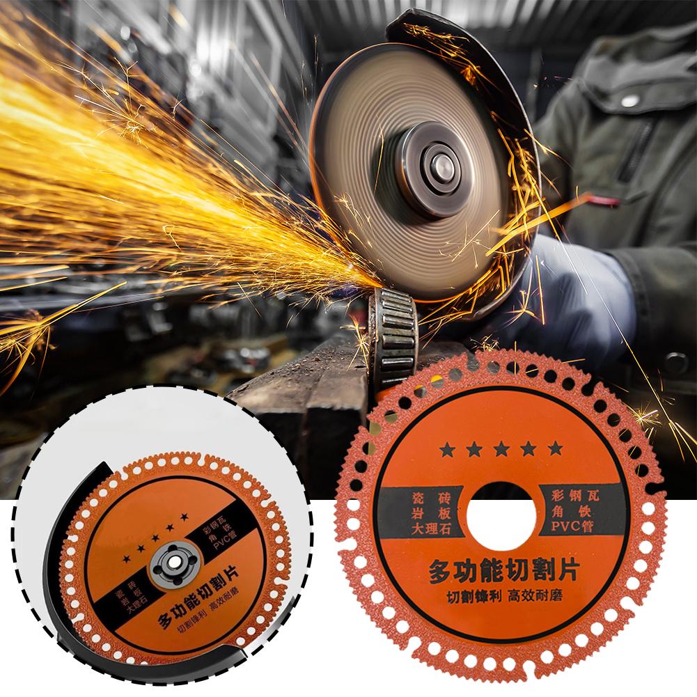 

1-5 шт. Турбо алмазная пила профессиональная деревообрабатывающая режущая шлифовальная машина для резки фарфора угол Ceram L9K1 orange-One size