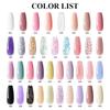 PHOENIXY Poly Nail Gel na prodloužení nehtů Rychlý stavební gel na prsty s 37 barvami Poly Nail Gel na prodloužení a akrylový gelový lak na nail Art