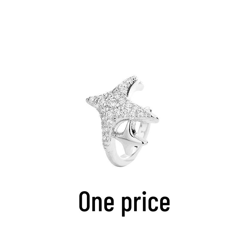 Zirkonový geometrický nepravidelný dvouvrstvý náušnicový klip: Unisex trendy kroucené náušnice, nevyžadují piercing.