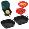Silicone Insert for Air Fryer Square 17.5cm Baking Pan