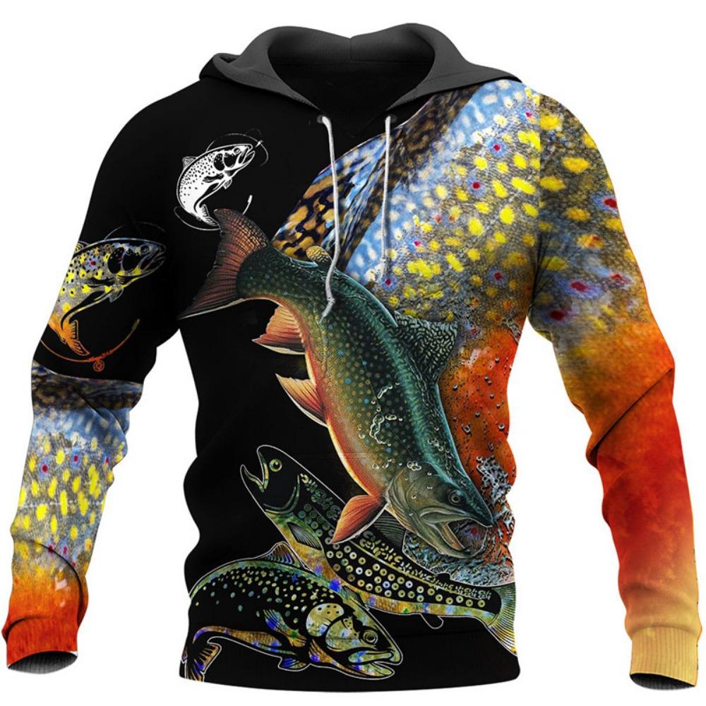 2023 Crap Fishing 3D Print Fashion Hoodie Men Women Harajuku Sweatshirt Pullover Casual Jacket Oversized Hooded
