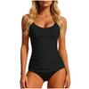 European and American Women's Clothing Spring New Fashion Casual Solid Color Split Swimsuit Set