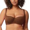 Plus Size Women S Smooth Strapless Underwire Push Up Adjusting Bra