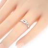 Nessun marchio  #11(Dimensione JP) anello oro bianco K18 Donna