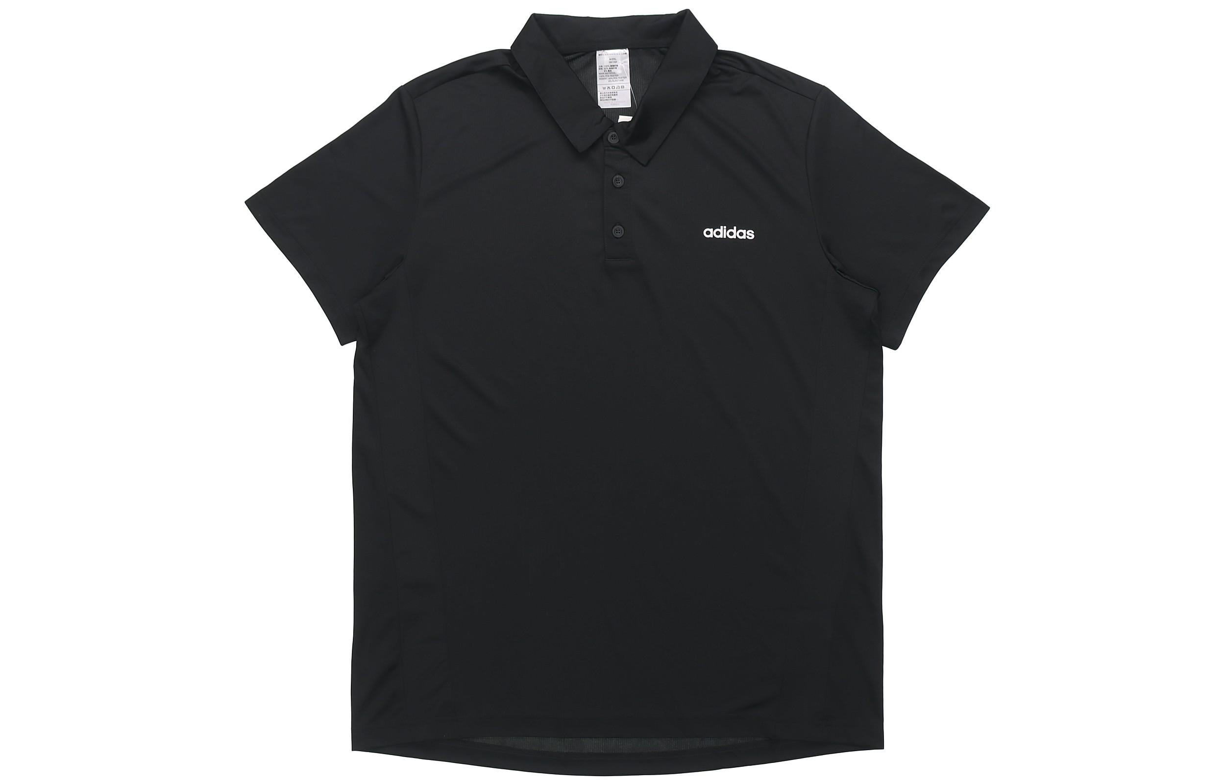 

Adidas Polo Shirts Men s Black Polo Collar Moderate Other FL0330 S