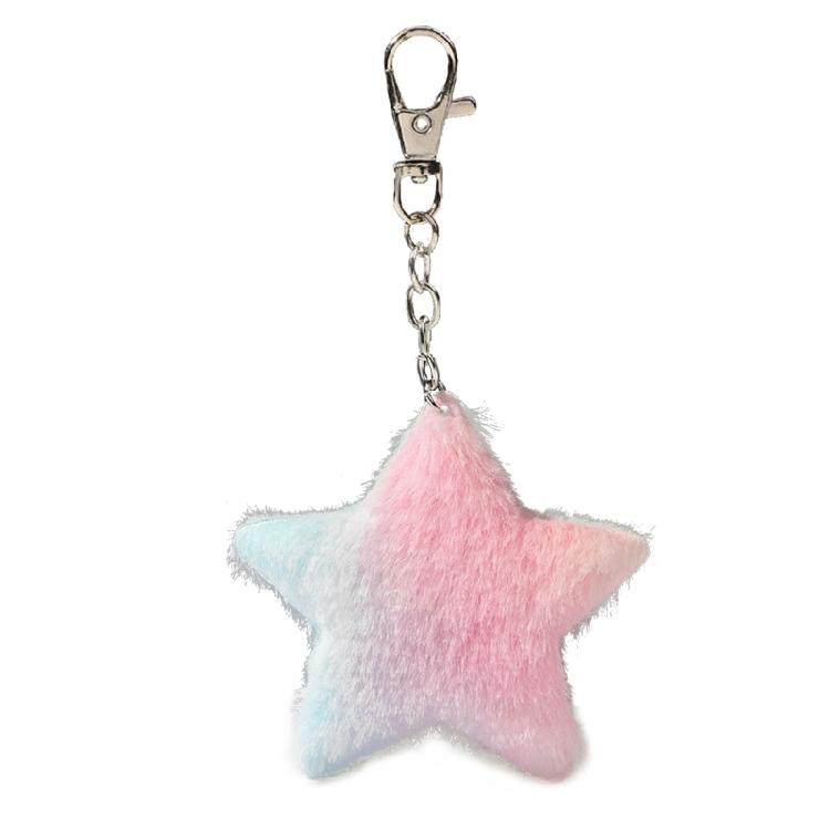

Butterfly Keychain Rings Cute Cat Keychain Pendant Plush Car Keyring Decoration 1
