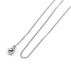 5 Piece 304 Stainless Steel Link Cable Chain Necklace Rose Gold/Silver/Gold Plated For DIY Jewelry Making Findings