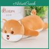 Cute Large Akita Dog Plush Toy Soft Cuddly Pillow For Kids Birthday Gifts