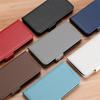 TCL 501 4G Leather Phone Case with Card Slot, Stand, and Lanyard.