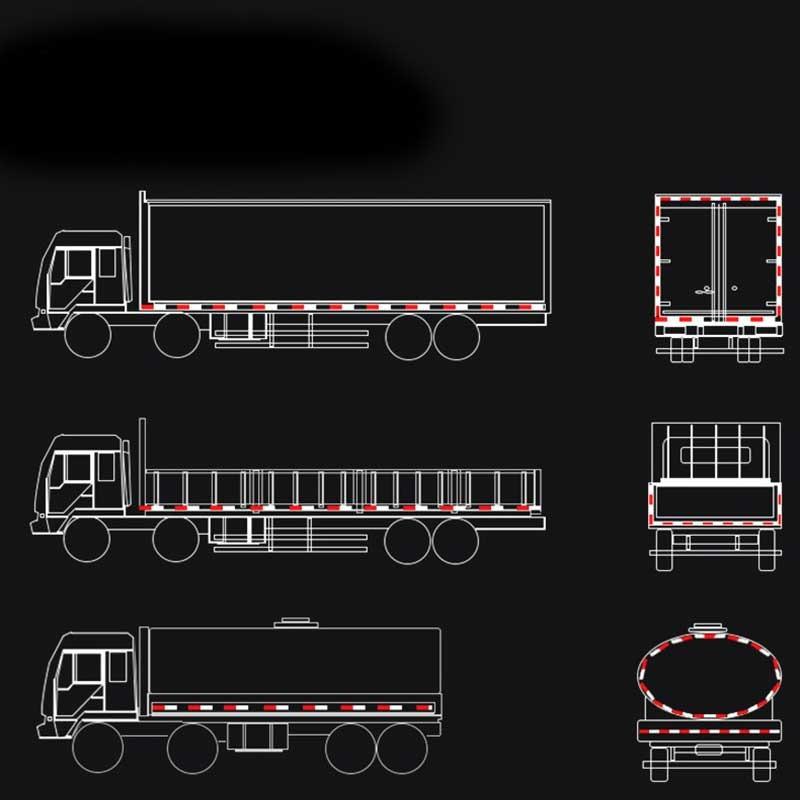 Auto Nacht Reflektierende Warn Platte Aufkleber Universal Auto Lkw Motorrad Sicherheit Warnung Platte Reflektor Zeichen Aufkleber Zubehör