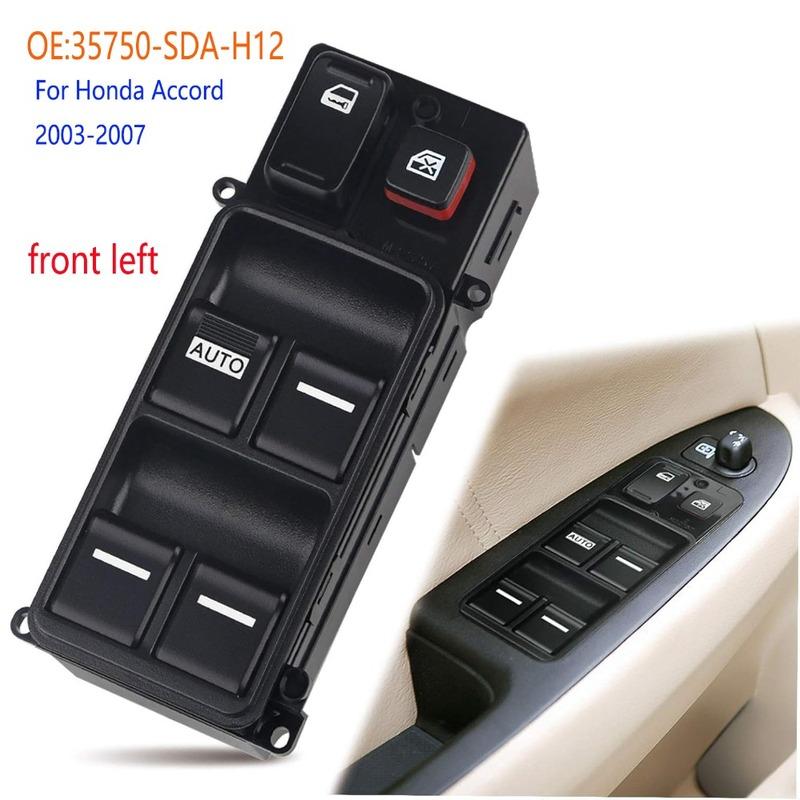 

Electric Power Window Control Switch For Honda Accord 2003 2004 2005 2006 2007 Front Left glass lifter button Car Accessories