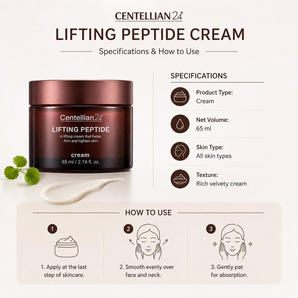 CENTELLIAN24 Crema Peptidica Lifting 65ml