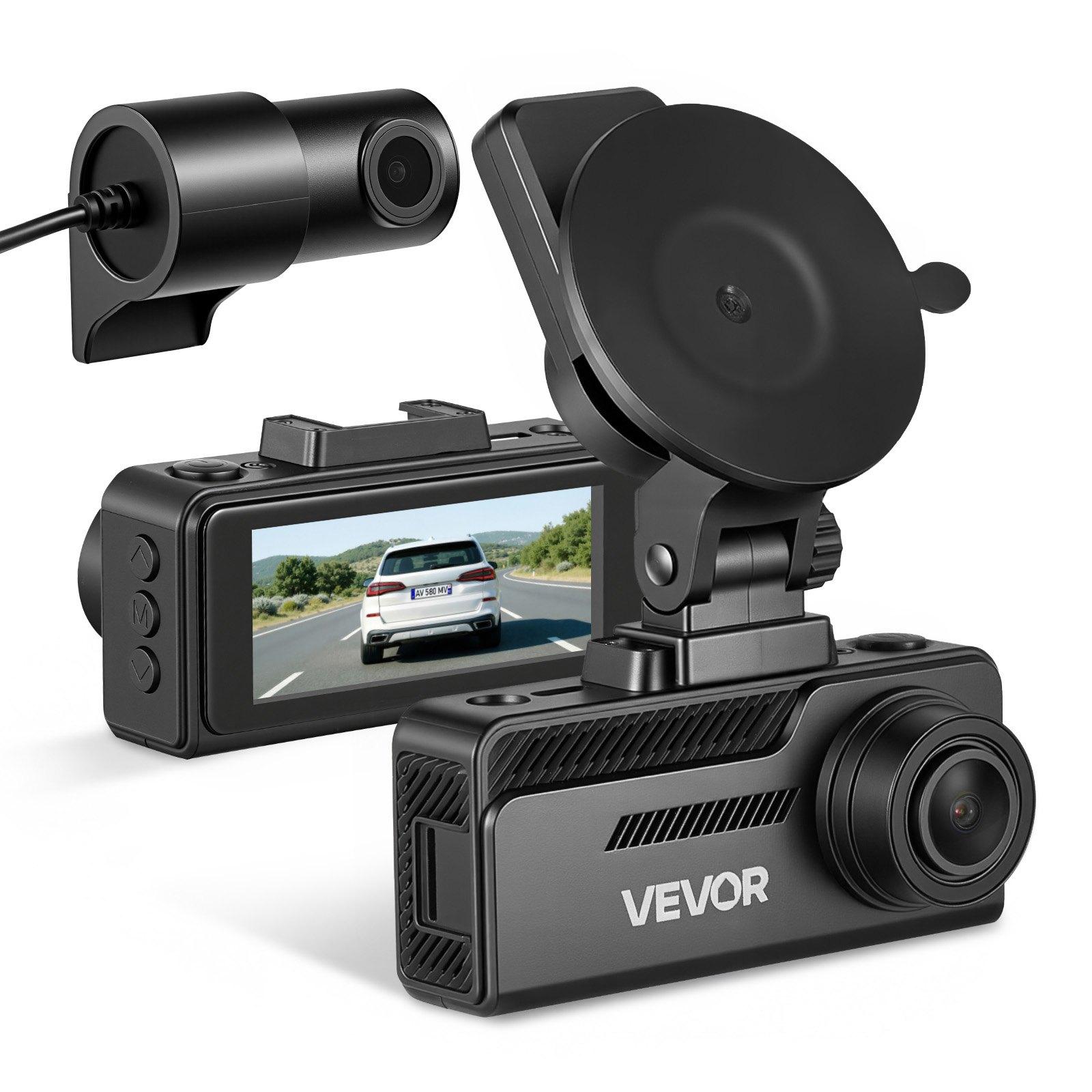 VEVOR Dash Cam Front and Rear