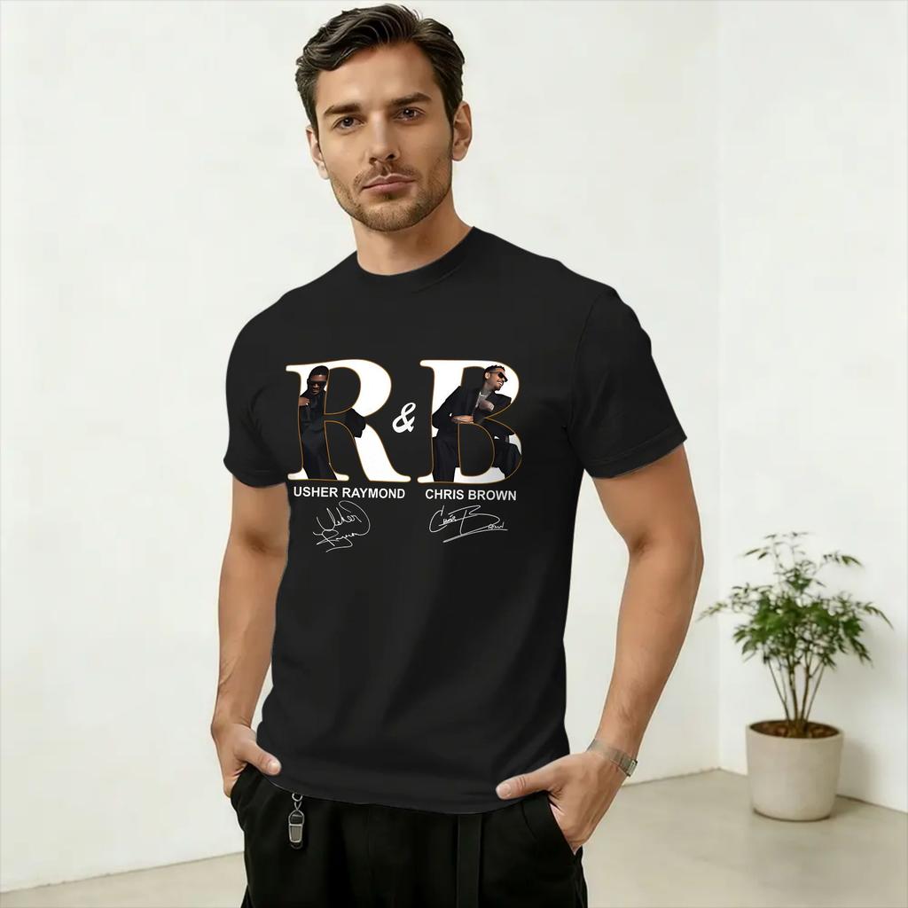 Raymond Brown RB Tour 2026 Concert TShirts Unisex Casual 100 Cotton Tees O Neck Short Sleeve T Shirt Original Clothing