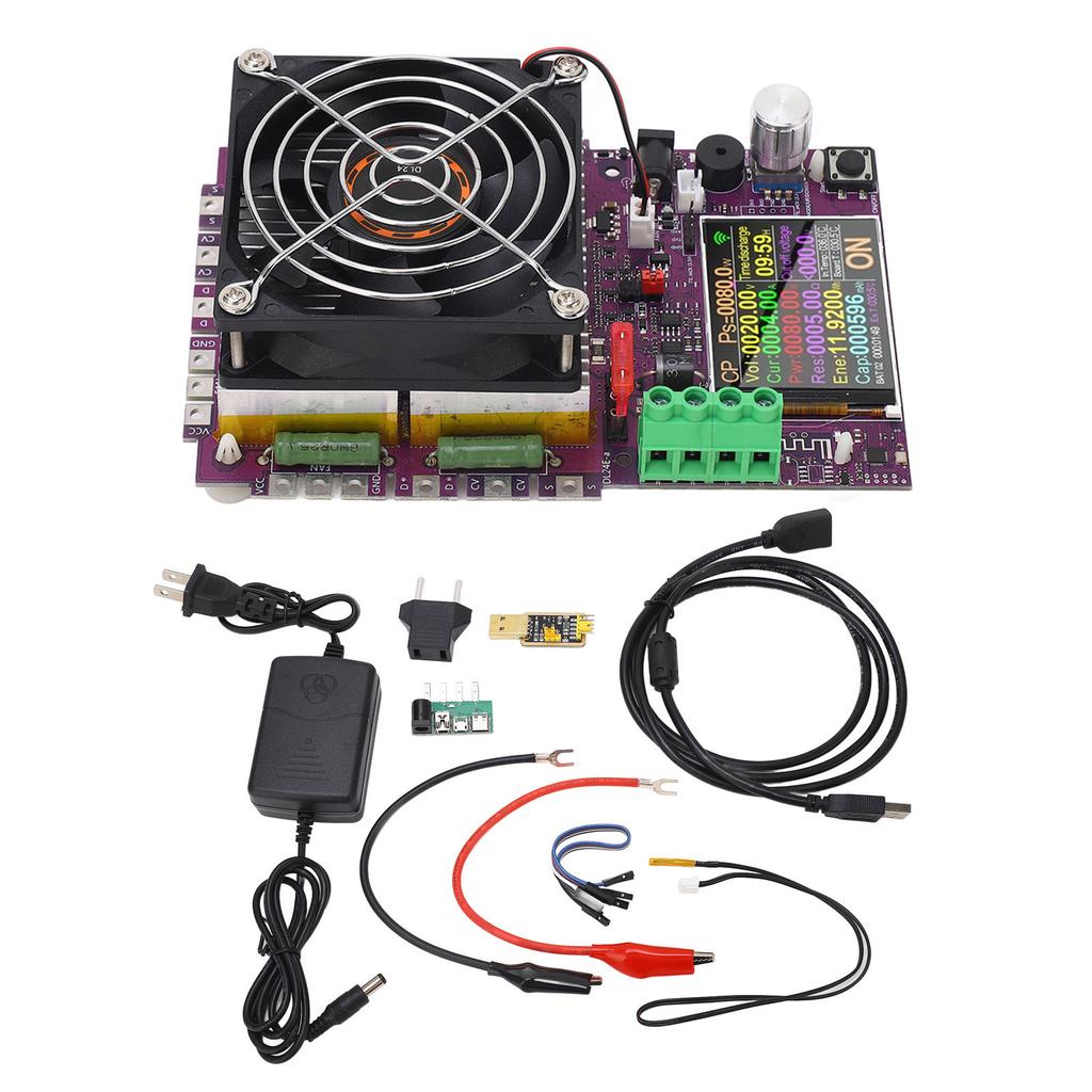 Electronic Load Tester WiFi Battery Capacity Resistance Discharge Tester Battery 100‑240V