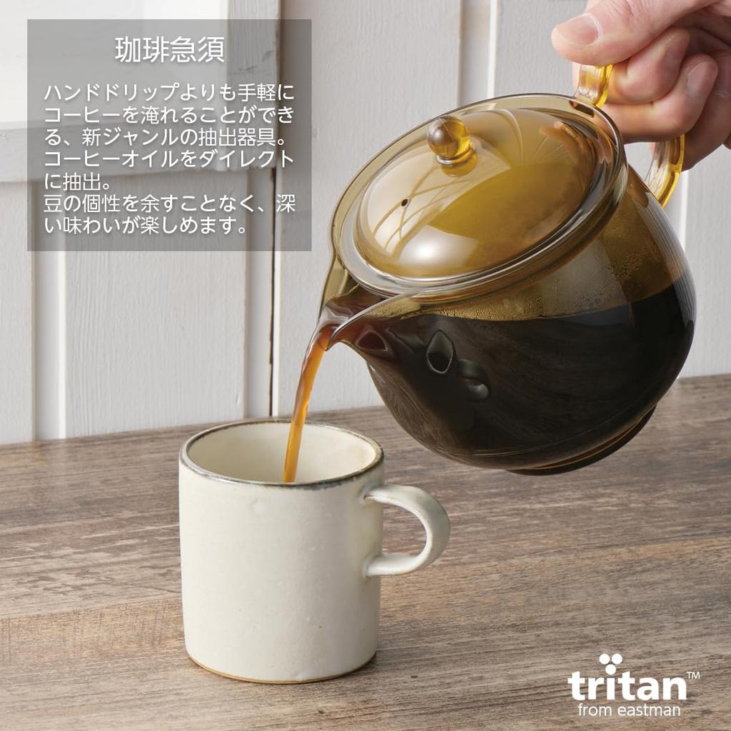 Akebono Unbreakable Coffee Hands LL Teapot, Behind, TW-3773