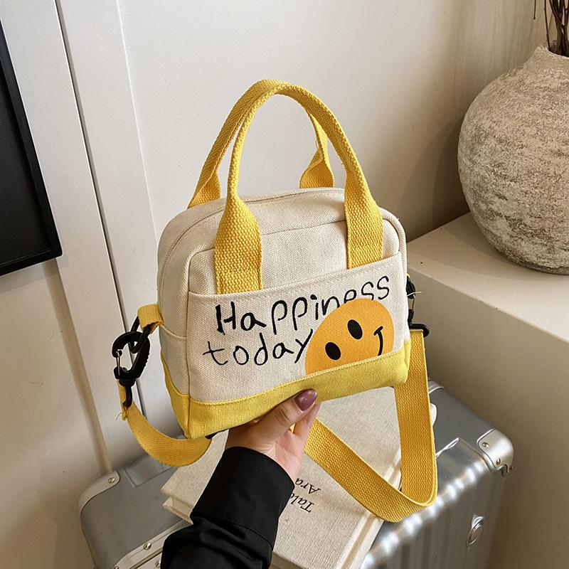 

Cute spring girl handbag hand carry out niche small square bag Korean version fashion trend shoulder messenger bag Without pendant жёлтый