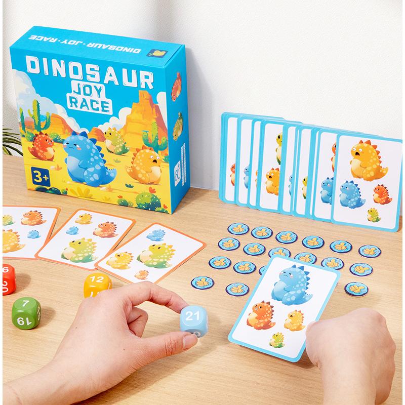 Kid Matching Board Game Montessori Intelligence Toy Number Cognition Thinking Counting Cards Math Parent-child Interactive Gift