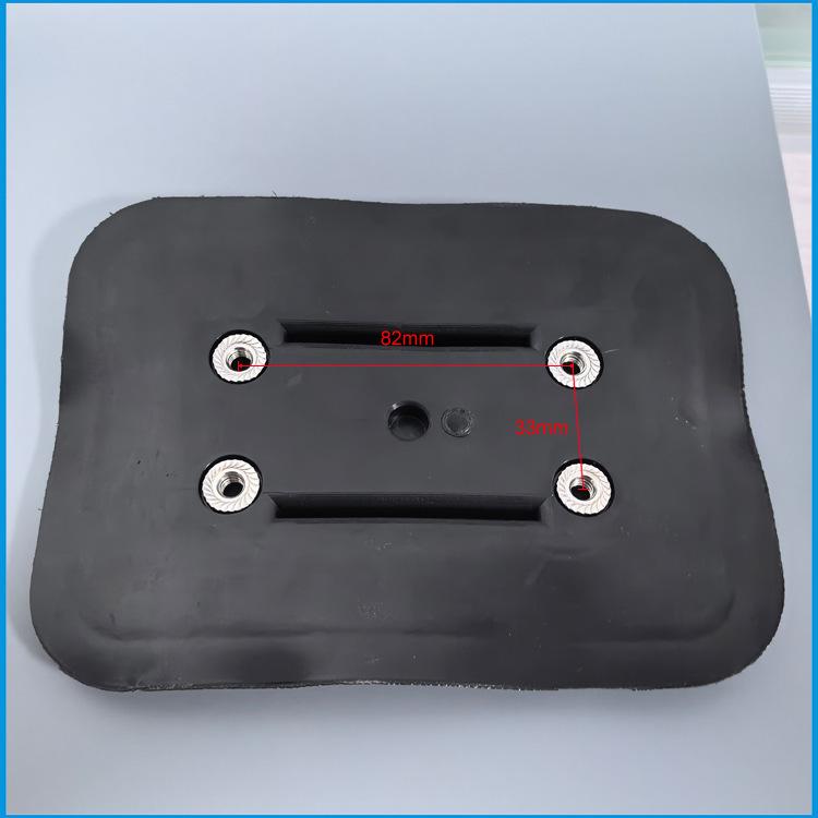 Inflatable Boat Kayak Fishing Rod Holder with Fixed Base, Marine Fishing Gear Accessories
