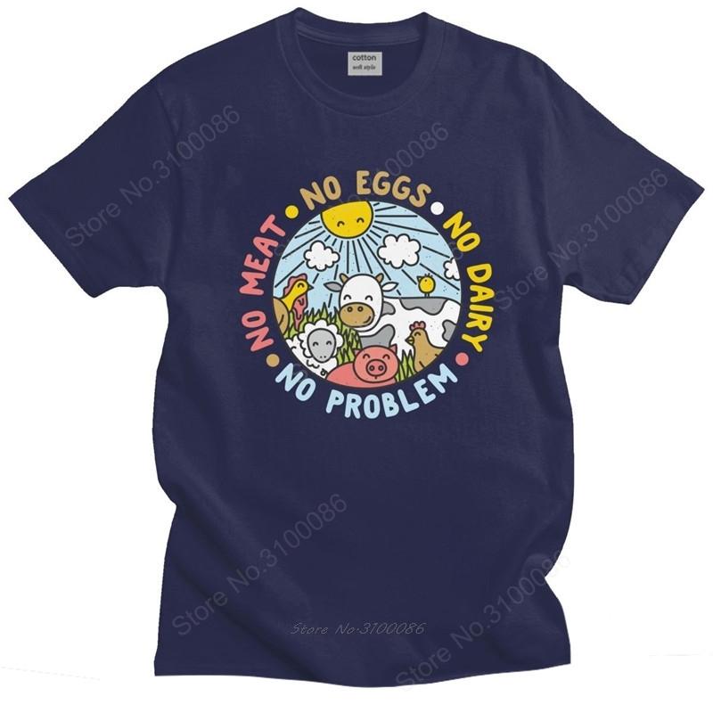 Vegan Animals Are Friends Men T Shirt  Cotton Veganism Tee Tops Fashion Tshirt Short Sleeve Graphic Tshirt Clothes Apparel