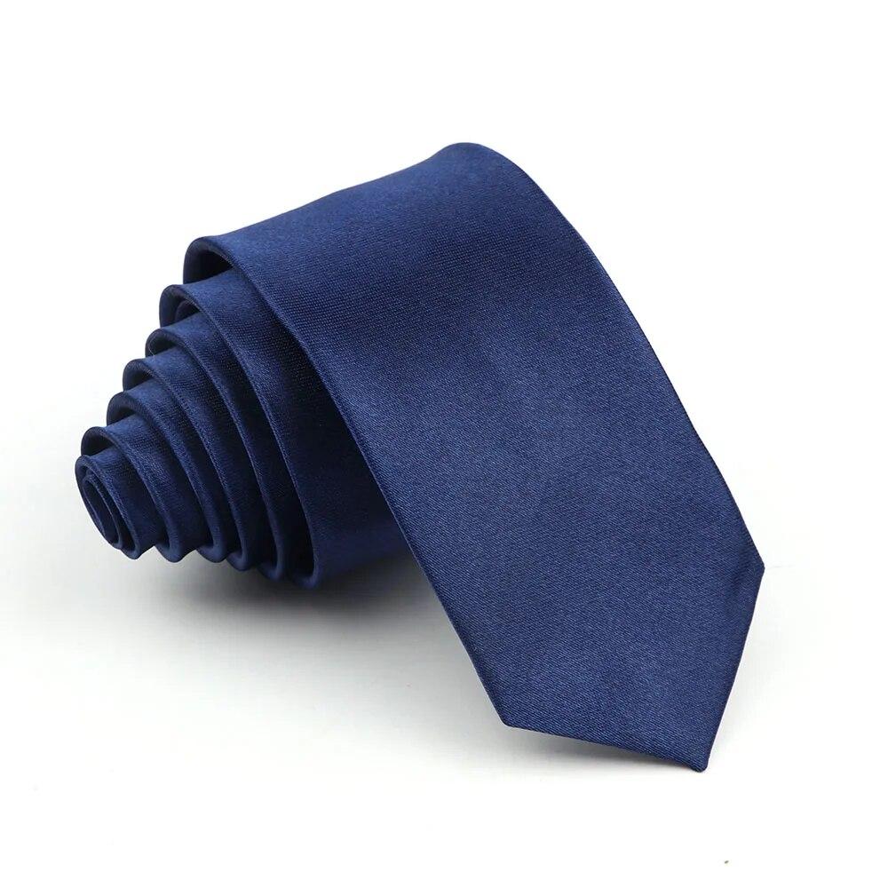 Cravate 5 cm, pour hommes, Angleterre, version étroite, décontracté, groupe de couleurs unies, couleur unie, cravate
