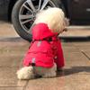 Reflective Puppy Dog Raincoat with Harness Waterproof Pet Clothes Yorkshire Outfit Apparels Masoctas Impermeables Para La Lluvia