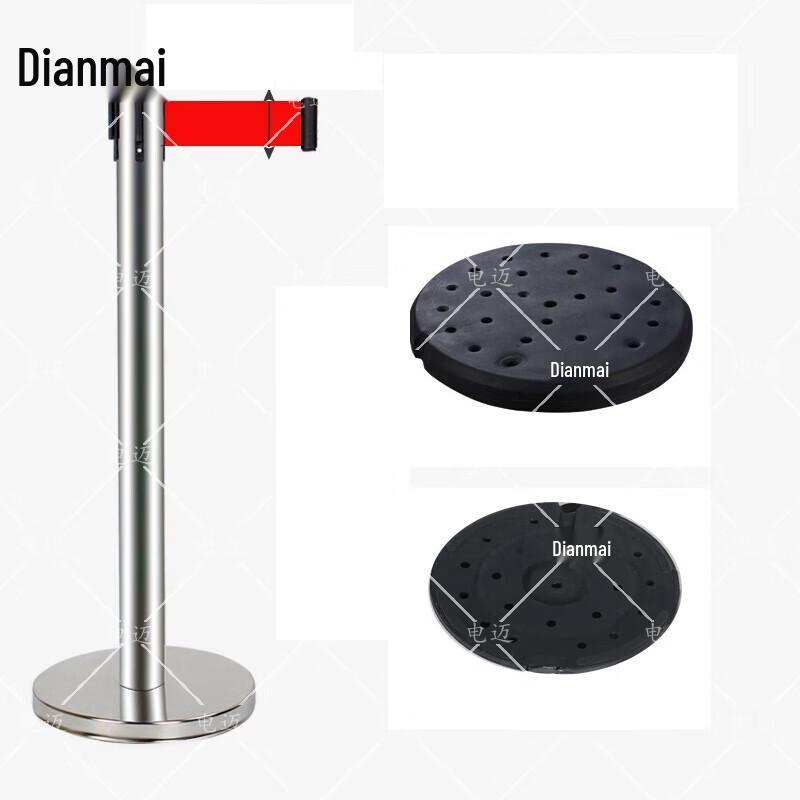 Stainless Steel Retractable Belt Queue Barrier