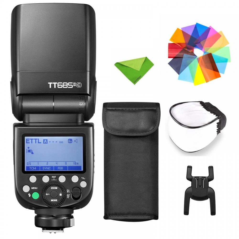 

[GodoX GodoX Tt685ii C Canon E Ttl 2.4g X 18000s tCM ОБЫЧНЫЙ ДИЛЕР] прикладная вспышка CamEra