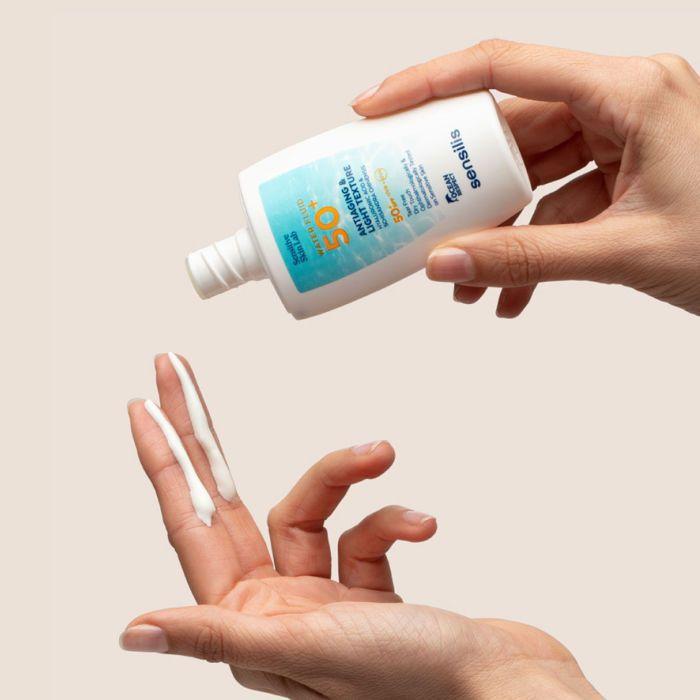 Anti-aging Cream - SENSILIS - ANTIAGING &; LIGHT TEXTURE - SPF50+ - 40 Ml - Light Texture