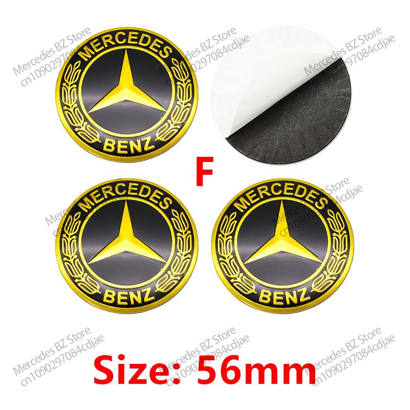4pcs 56mm 60mm 75mm Car Wheel Center Logo Hub Cap For Mercedes Benz AMG Apple Tree W211 W205 W213 W203 C218 A207 CLA CLS E Class