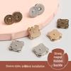 Runde Metall-Magnetische Versteckte Schnallen für Taschen & Bekleidung - 14 mm & 18 mm