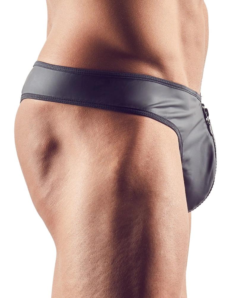 Svenjoyment - Sexy Men's Thong With Shiny Zipper 2XL