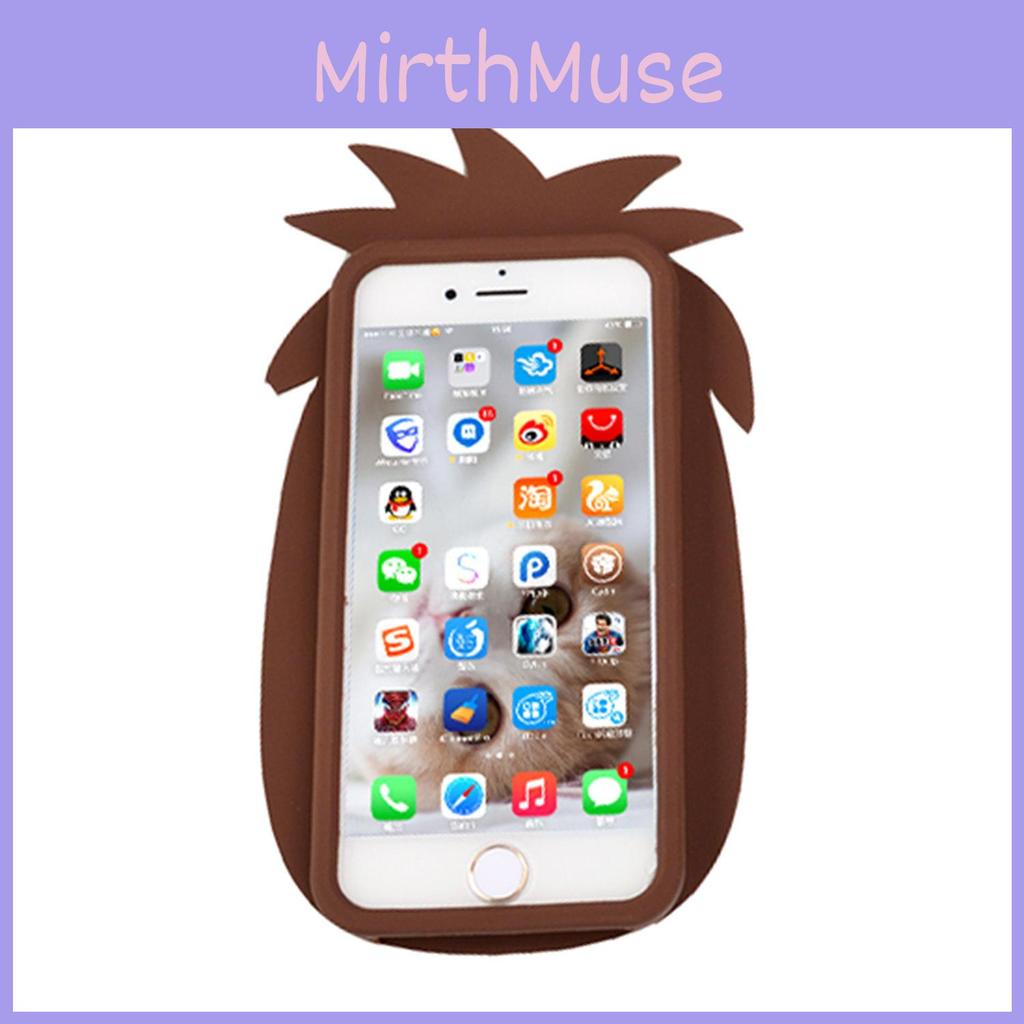 Iphone For Silicone Rubber Slot Shaped Pinecactus Cover Protective