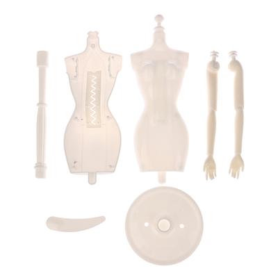 1:6 Doll Mannequin Coat Hanger Dollhouse Doll Skirt Support Wedding Mannequin Stand Humanoid Model Toy Doll Gown Display Form