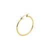 Fashion Big Smooth Circle Hoop Earrings for Women 10-75mm Stainless Steel Round Statement Earrings Party Girl Gift Jewelry