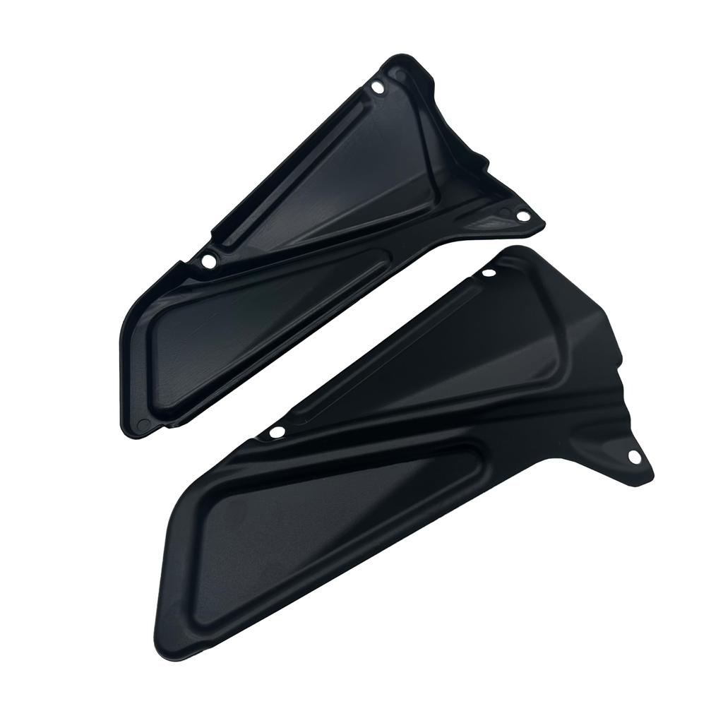 Deepa Ribusu Rebel 250/500 Engine Cover, Black, Universal Square ABS Side Cover, Custom Parts for Rebel 250/500 [Parallel Import]