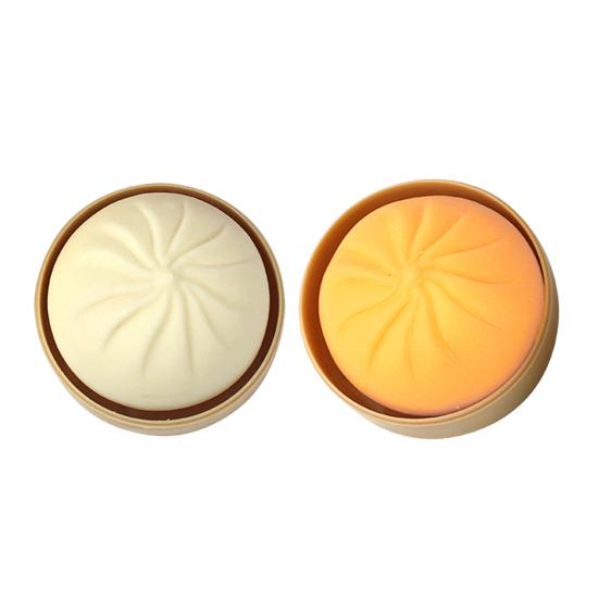 

2 шт. Игрушка-симулятор паровой булочки с пароваркой, Снятие стресса, Пельмень, Сжималка, Сенсорная игрушка-фиджет, Медленно поднимающийся, Антистрессовый мяч, Расслабляющее тесто, Игрушка для рук