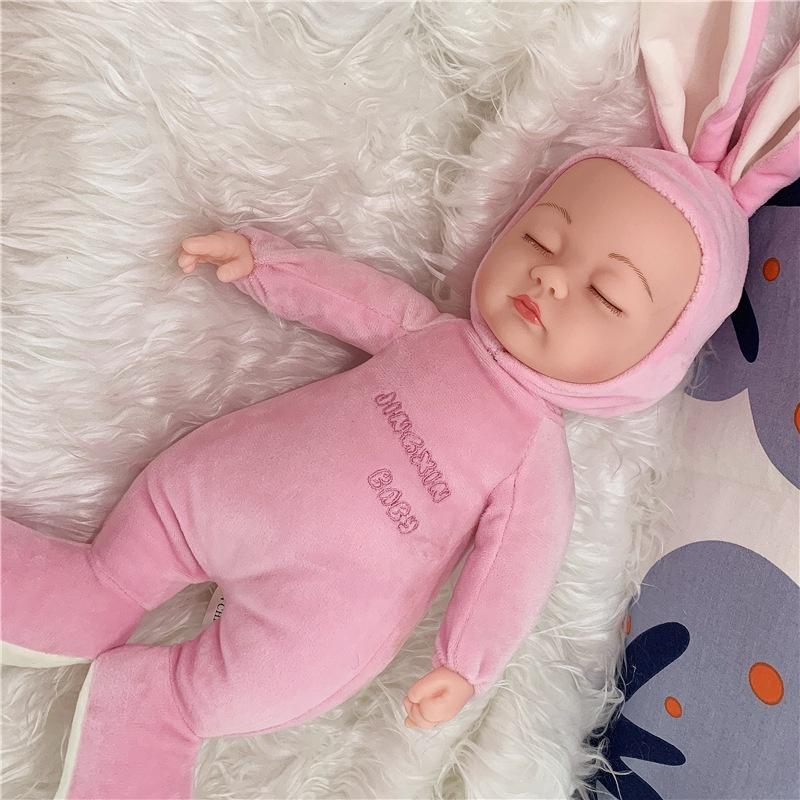 Adorable Newborn Baby Emulated Lifelike Sleeping Soothing Girls Toys