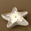 DM1254 Starfish Shell Tray Silicone Mold Concrete Candle Holder Jewelry Plate Cement Gypsum Storage Mould for DIY Art Crafts
