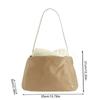 Soft Surface Cloud Shaped Shoulder Bag Nylon Large Capacity Crossbody Bags Cloud Shaped Double Strap Women's Tote Bag