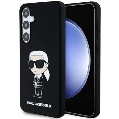Karl Lagerfeld Klhcs24Msnikbck S24+ S926 Hardcase Black/Black Silicone Ikonik