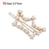 Accessories Metal Headwear Barrettes Hair Clips Women Pearls Hairpins Hairgrip