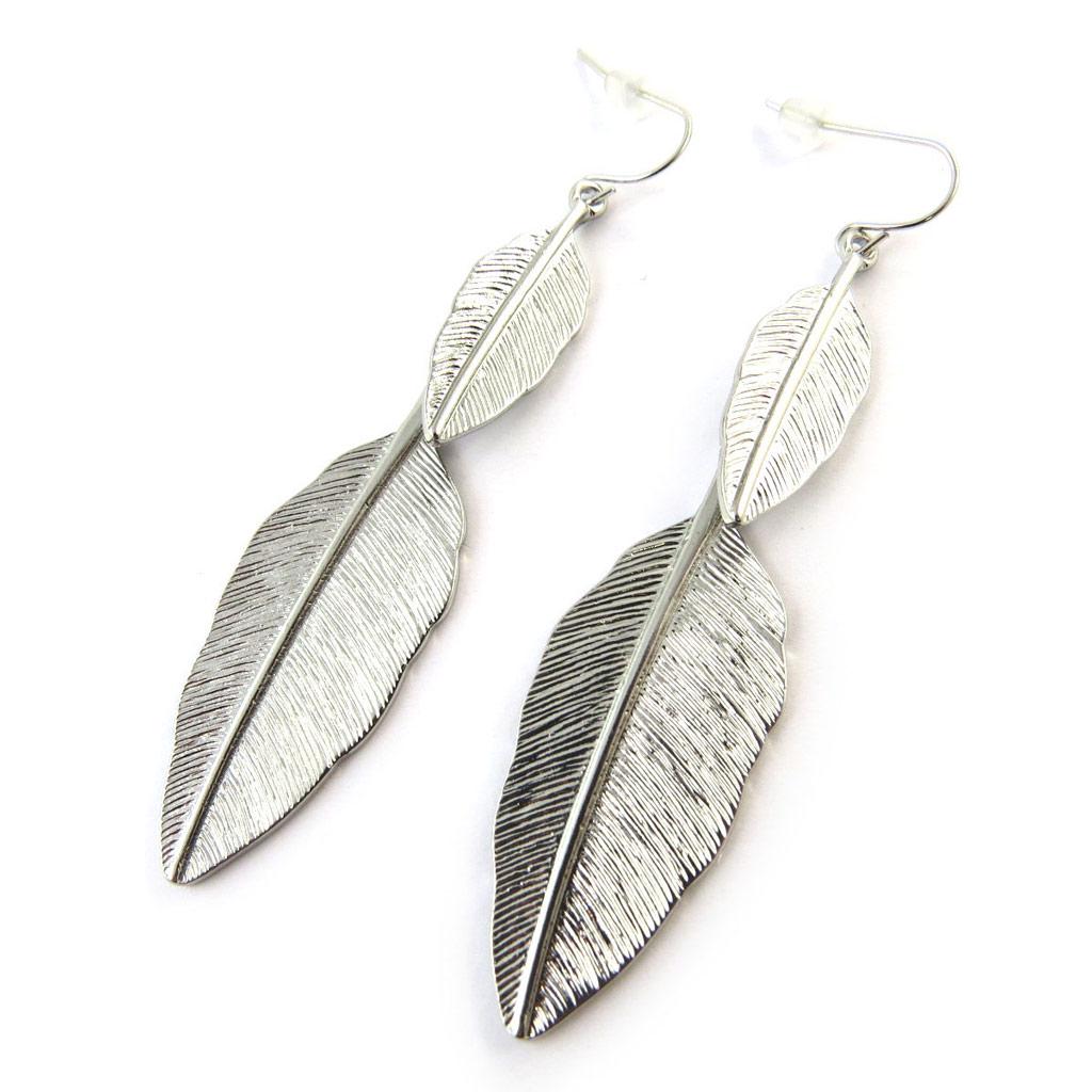 Les Trésors De Lily [N6299] - Silver 'Navajo' Earrings