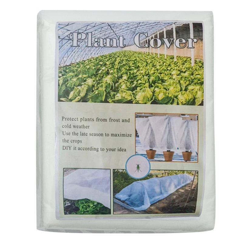 

A34R 3Mx15m Plant Covers Reusable Thickened Winter Floating Row Covers Frost Cloth Blanket Shade Cloth Freeze Protection белый
