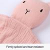 Animal Loveys for Babies Soothing Towel Muslin Security Blanket Panda Rabbit Self-Soothing Anti-Drop Towel for Sleeping Newborns