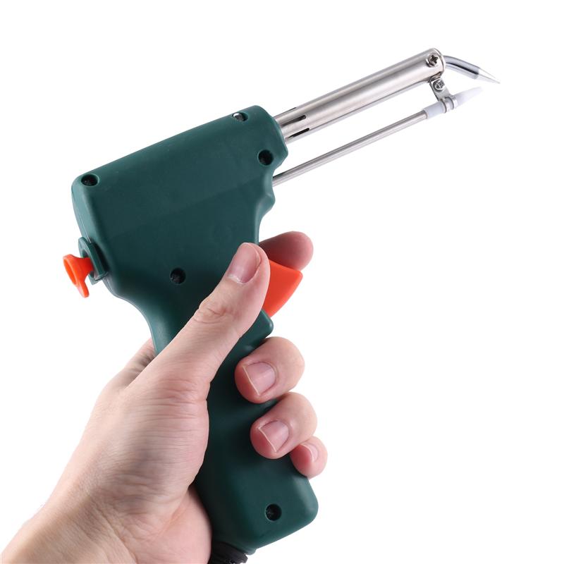 A96I-Manual Solder Gun External Heat Solder Gun Adjustable Temperature Solder Gun 60W EU Plug