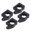 Roof Rack Shovel Holder Aluminum Alloy Quick Release Clamp Mounting Bracket Kit Universal for ATV UTV RV Van Truck Boat