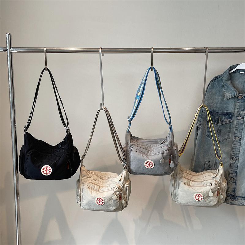 Multi-pocket Messenger Bags for Women Fashion Nylon Shoulder Bag Ladies Large Handbags Female Travel Shopping Tote Purse