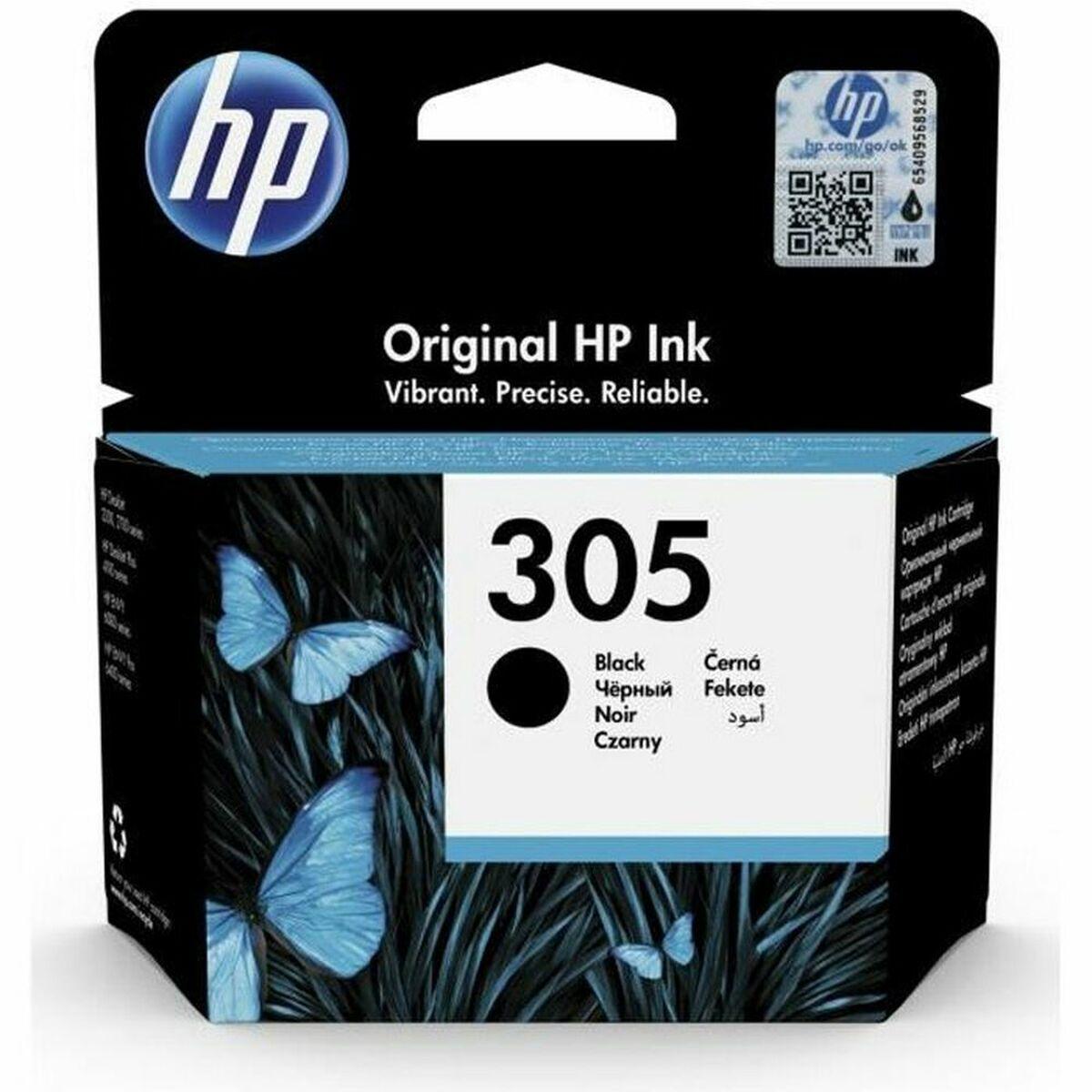 

Оригинальный черный картридж HP 305.
